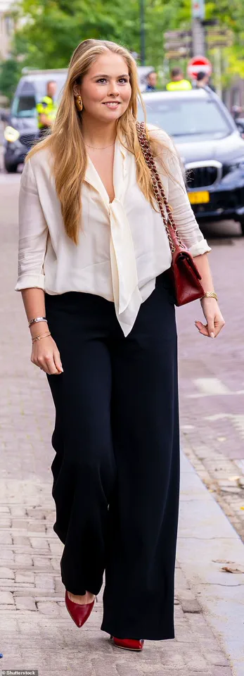 Breaking: Princess Catharina-Amalia's Resilience Shown in Amsterdam Appearance Amid Deepfake Scandal