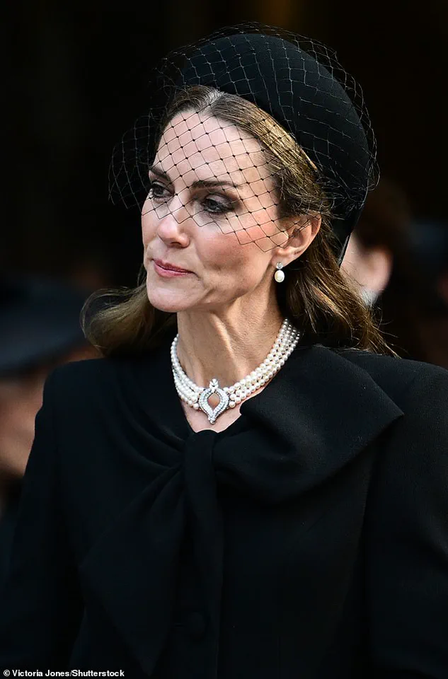 Breaking: Princess of Wales Wears Queen Elizabeth's Jewelry in Historic Tribute at Duchess of Kent's Funeral