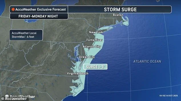 New Jersey Declares State of Emergency as Nor'easter Threatens East Coast with Flooding and High Tides