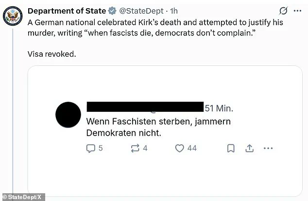 Trump Administration Revokes Visas of Six Foreigners Over Mockery of Charlie Kirk's Assassination