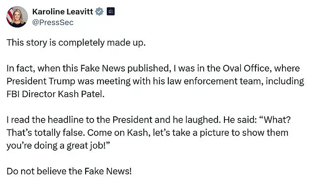 Public Pressure Mounts as Trump Weighs Removing FBI Director Over Controversial Conduct