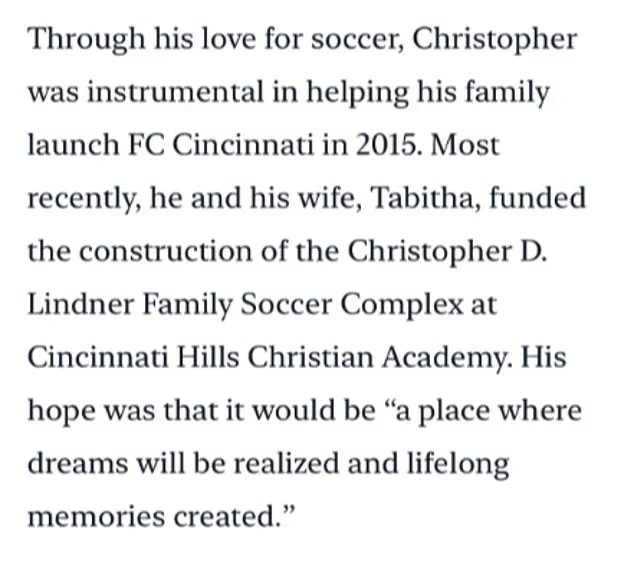 ''We Wanted to Focus on His Legacy, Not the Violence'' – Lindner’s Family Omits Key Details in Obituary Amid Media Backlash Over Public Perception of Wealthy Heir