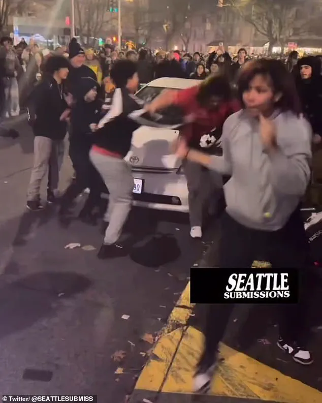Exclusive Footage Reveals Chaos in Seattle's New Year Brawl