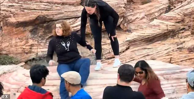 Peaceful Selfie Spot Turns Chaotic After Heated Exchange at Red Rock Canyon