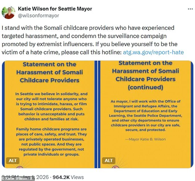 Seattle's Socialist Mayor Condemns Trump Administration's Surveillance of Vulnerable Communities, Calls for Public Accountability and Social Justice Reform