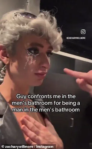 Viral Video of Gay Influencer Confronted in Men’s Bathroom Sparks National Debate on Gender Identity and Public Spaces
