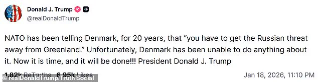 Trump's Greenland Rhetoric and Tariff Threats Escalate Arctic Tensions