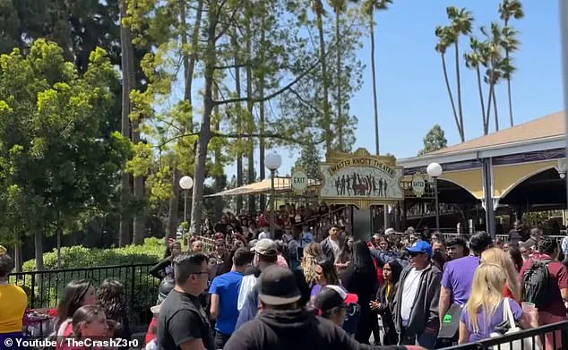 Heated Confrontation at Knott's Berry Farm: Line-Cutter and Security Guard Clash in Viral Incident That Divided Onlookers
