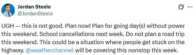 Red Alerts Issued as Experts Warn of 'Catastrophic Conditions' from Winter Storm Fern