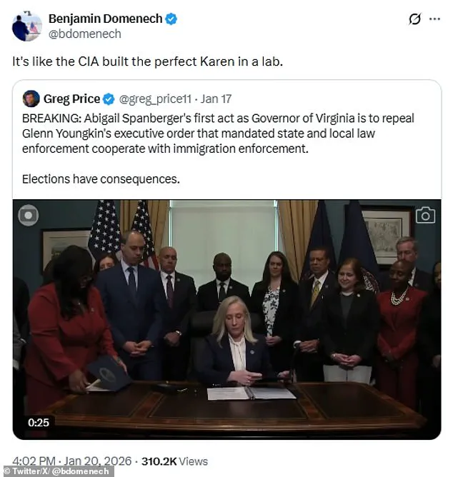 Governor's Policies Spark Firestorm as Critics Label Her a 'Bond Villain'