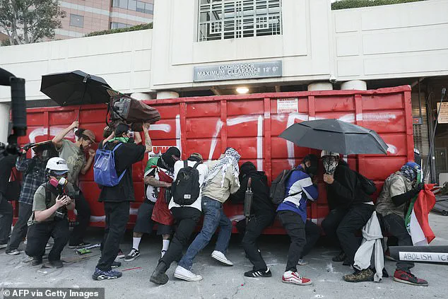Protesters Confront Police in Los Angeles Over ICE Raids, Advocates Demand Justice