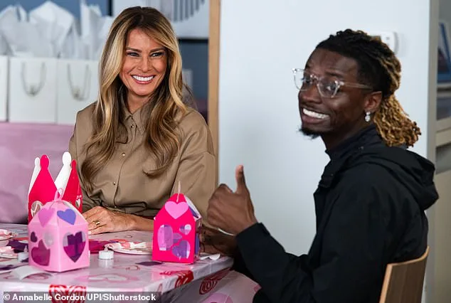 Melania Trump Brings Hope to Children at NIH on Valentine's Day