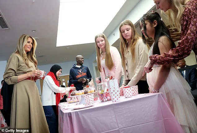 Melania Trump Brings Hope to Children at NIH on Valentine's Day