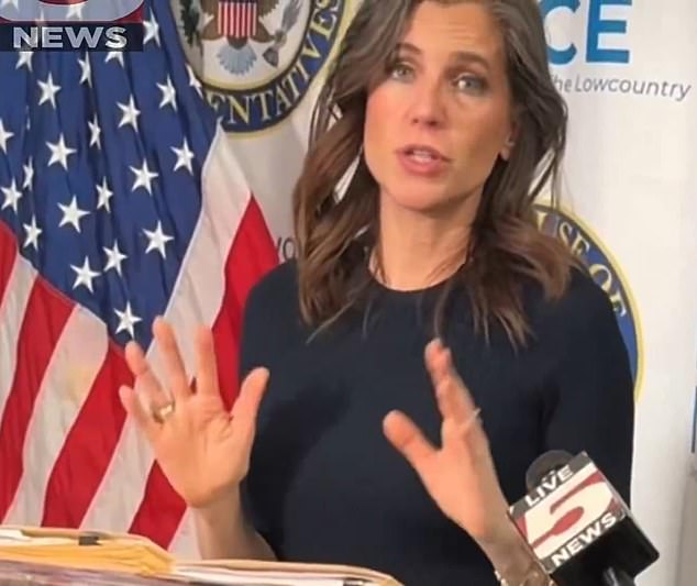 Nancy Mace Alleges Justice Department Surveillance of Lawmakers, Citing Leaked Epstein Files Notes