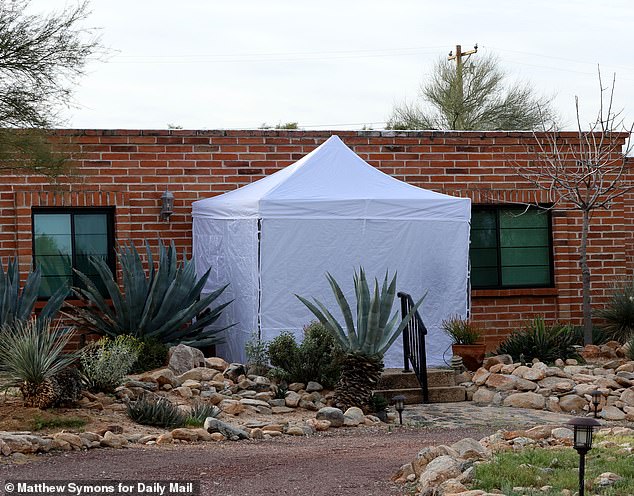 White Forensics Tent at Guthrie Home Removed in Strategic Move to Conceal Evidence