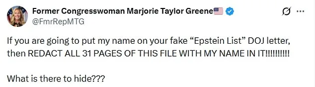 Epstein Files Release Sparks Outrage as Bondi's Incomplete List of Names Ignites Political Debate