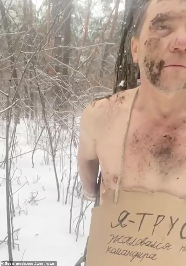 Harrowing Video Reveals Russian Commander's Brutal Punishment of Soldiers in Ukraine's Subzero Cold