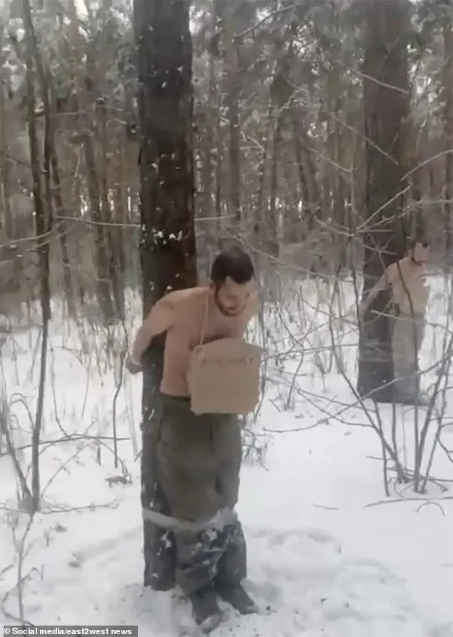 Harrowing Video Reveals Russian Commander's Brutal Punishment of Soldiers in Ukraine's Subzero Cold