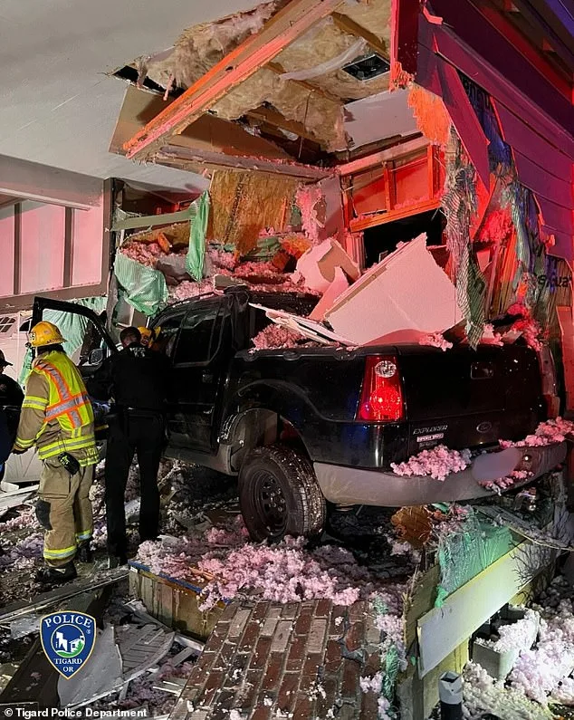 Truck Soars 100 Feet in High-Speed Crash, Then Crashes into Oregon Home