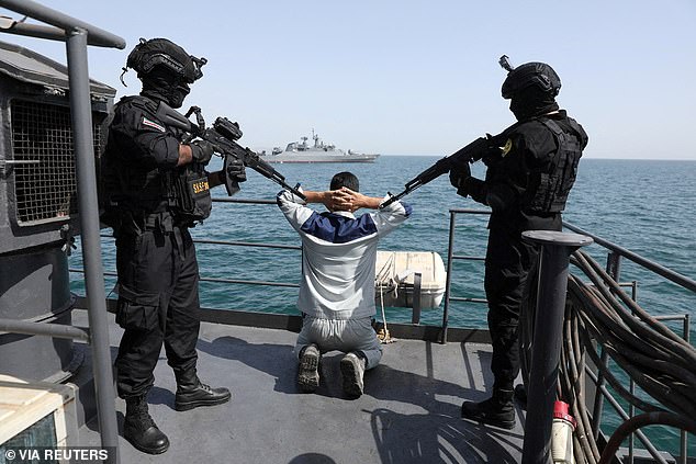 Iran and Russia Conduct Joint Naval Exercises in Gulf of Oman Amid Hormuz Closure and U.S. Carrier's Approach