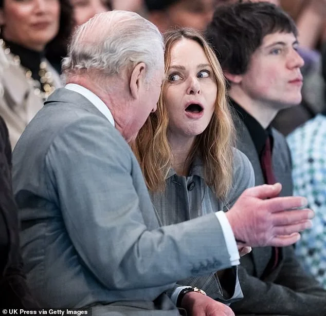 King Charles III's Unlikely Laughter with Stella McCartney Amid Prince Andrew's Arrest