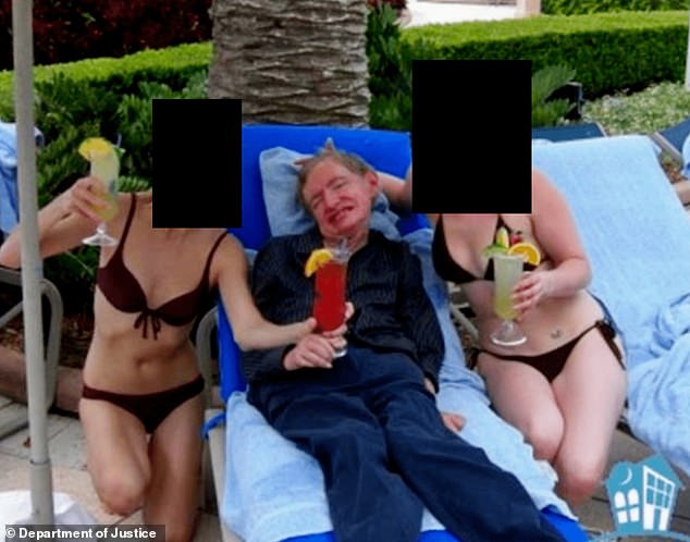 Stephen Hawking's Carers Posed With Him in 2006 Photo From Epstein Files