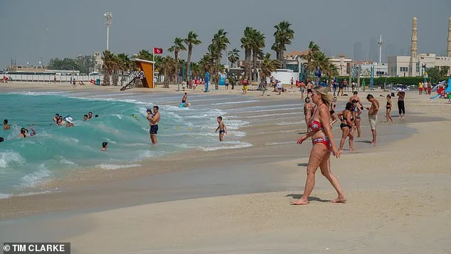 Calm Amid Chaos: Dubai's Beaches Unfazed by Regional Tensions