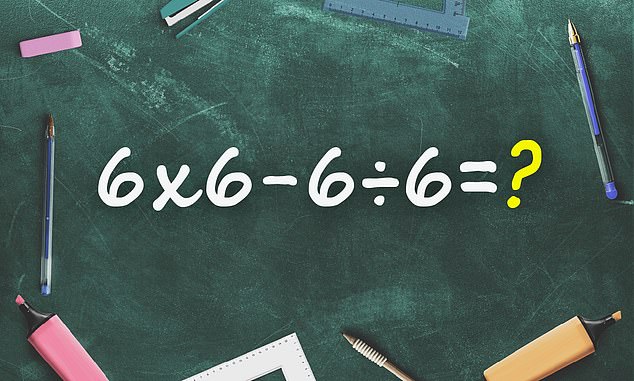 Viral Math Problem 6 x 6 - 6 ÷ 6 Leaves Millions Baffled: Why Order of Operations Matters