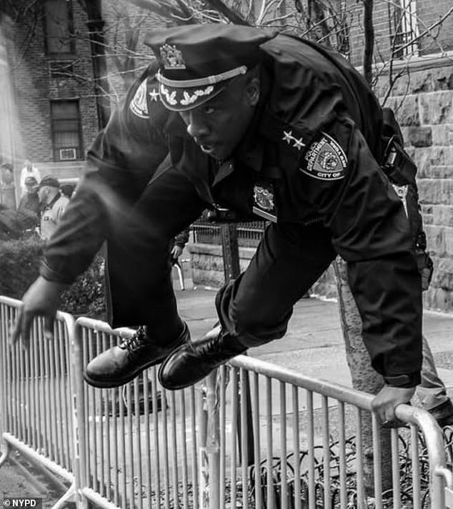 NYPD Officer's Viral Leap Becomes Symbol Of Law Enforcement Resolve As Pursuit Unfolds Amid Explosive Protests