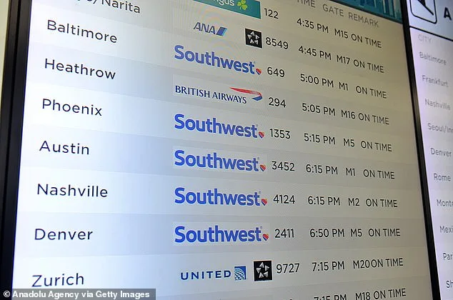 Southwest Airlines to Discontinue Flights from Chicago O'Hare and Washington Dulles Airports Effective June 4