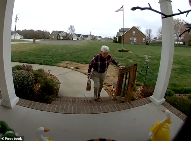 Viral Video of Elderly DoorDash Driver Sparks GoFundMe Campaign
