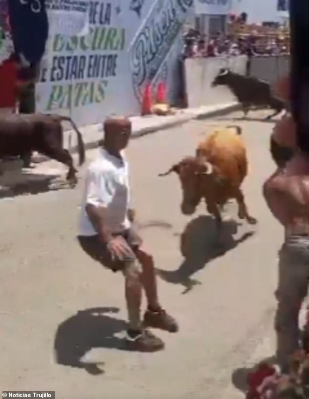 Peru Man Miraculously Survives Bull Charge During San Fermin-inspired Festival