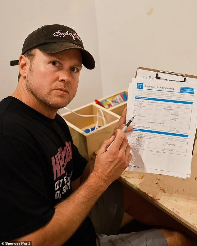 Former Reality Star Spencer Pratt Surges in Tight LA Mayoral Race, Polls Show