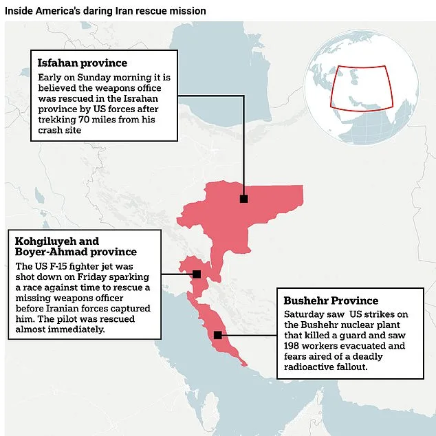 Colonel's Perilous Escape After F-15 Crash in Iran