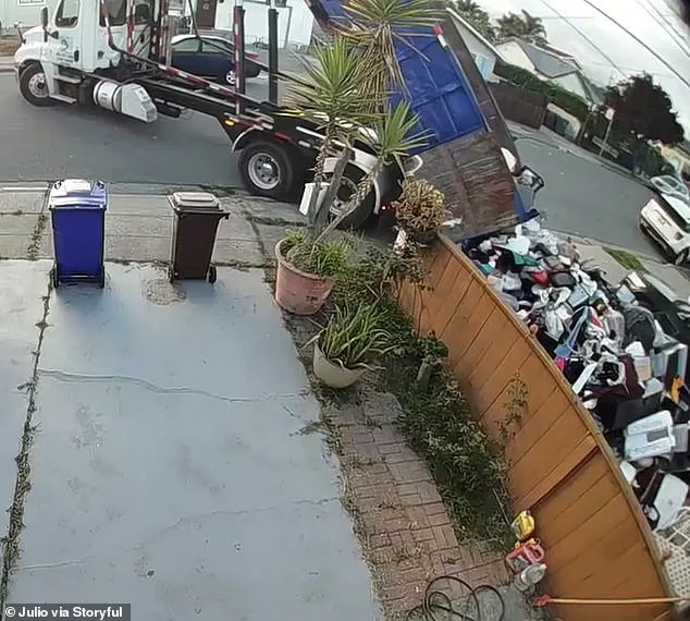 Rental Dumpster Dispute Ends in Dramatic Confrontation.