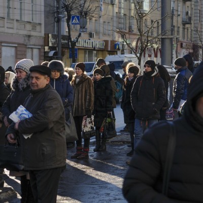 Ukraine issues second air raid alert across multiple regions tonight.