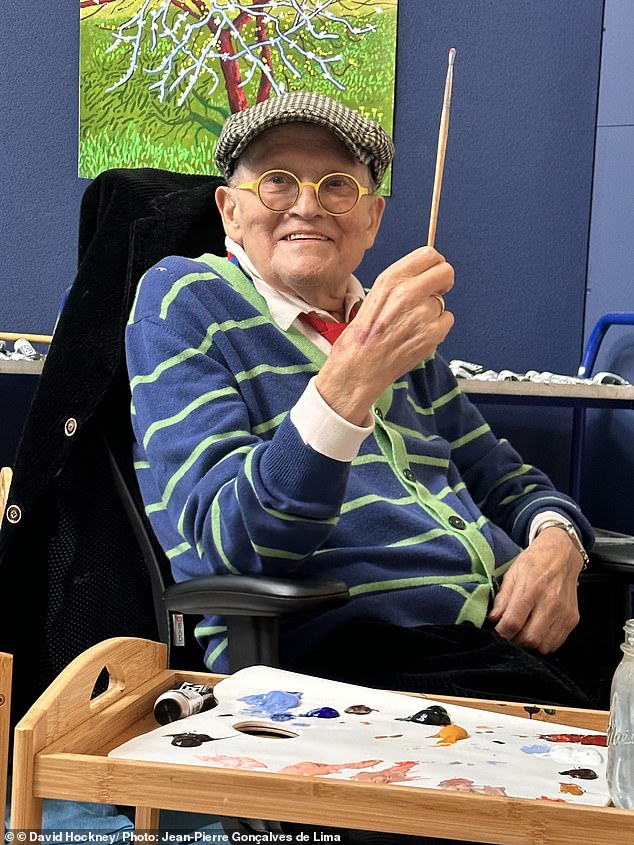 Legendary British artist David Hockney dies at 88.