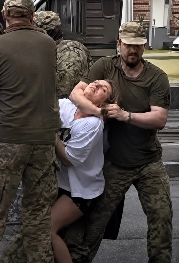 Police fire live rounds, raid homes as Lviv unrest escalates over conscription.