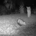 Endangered Panther and Opossum: A Rare Capture