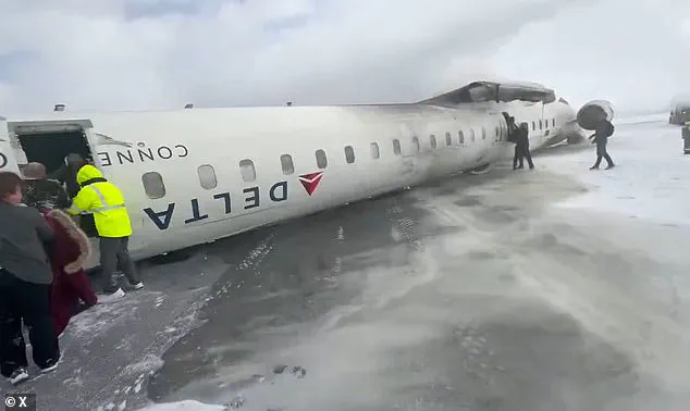 Social Media prank plays on Delta plane crash landing