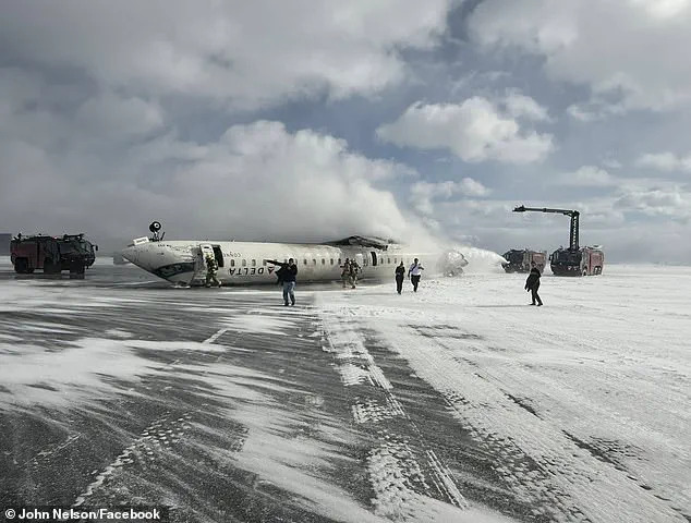 Social Media prank plays on Delta plane crash landing