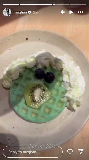 Meghan Markle Whips Up Green Waffles While Prince Harry's Visa Drama Unfolds