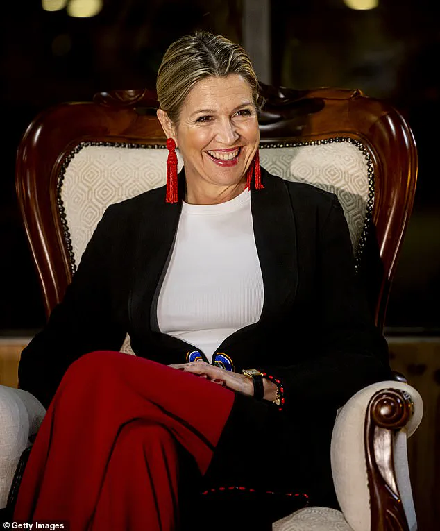 Queen Maxima Dazzles in Red Cape for Royal Diplomatic Visit to Kenya