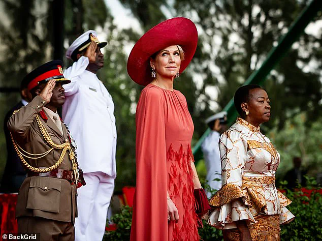 Queen Maxima Dazzles in Red Cape for Royal Diplomatic Visit to Kenya
