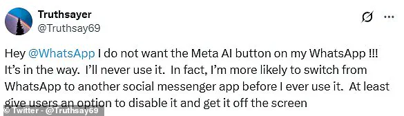 WhatsApp Introduces New Blue Icon Shortcut for Meta AI Chatbot