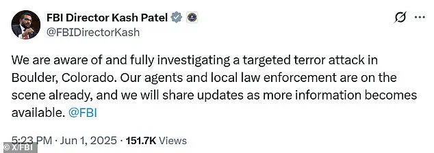 Boulder Attack: Limited Insights into Perpetrator's Actions and Motives