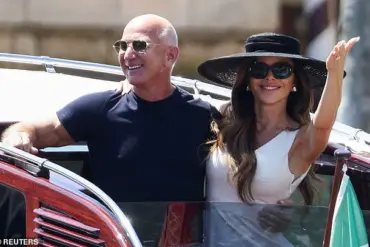 Jeff Bezos and Lauren Sanchez Begin Honeymoon in Venice Following Lavish Wedding