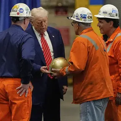 President Donald Trump Announces 50% Steel Tariffs in Pittsburgh, Citing Job Protection and U.S. Competitiveness