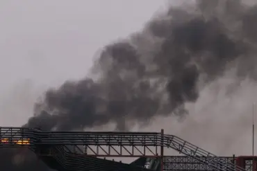 Residential Building Fire in Engels, Russia After Ukrainian Drone Crash Amid Rising Tensions