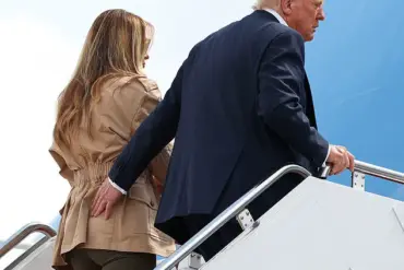 A Renewed Unity: Trump and Melania's Affectionate Display Amid Humanitarian Mission, as Experts Note 'Renewed Intimacy' in Their Public Dynamic